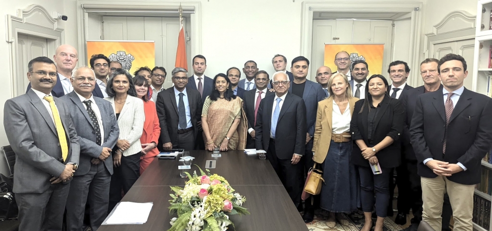 Ambassador Vani Rao & Consul General in Milan, Lavanya Kumar had a vibrant interaction in Milan on 13 September with Indian and Italian companies & business chambers engaged in India-Italy commercial & economic collaboration.